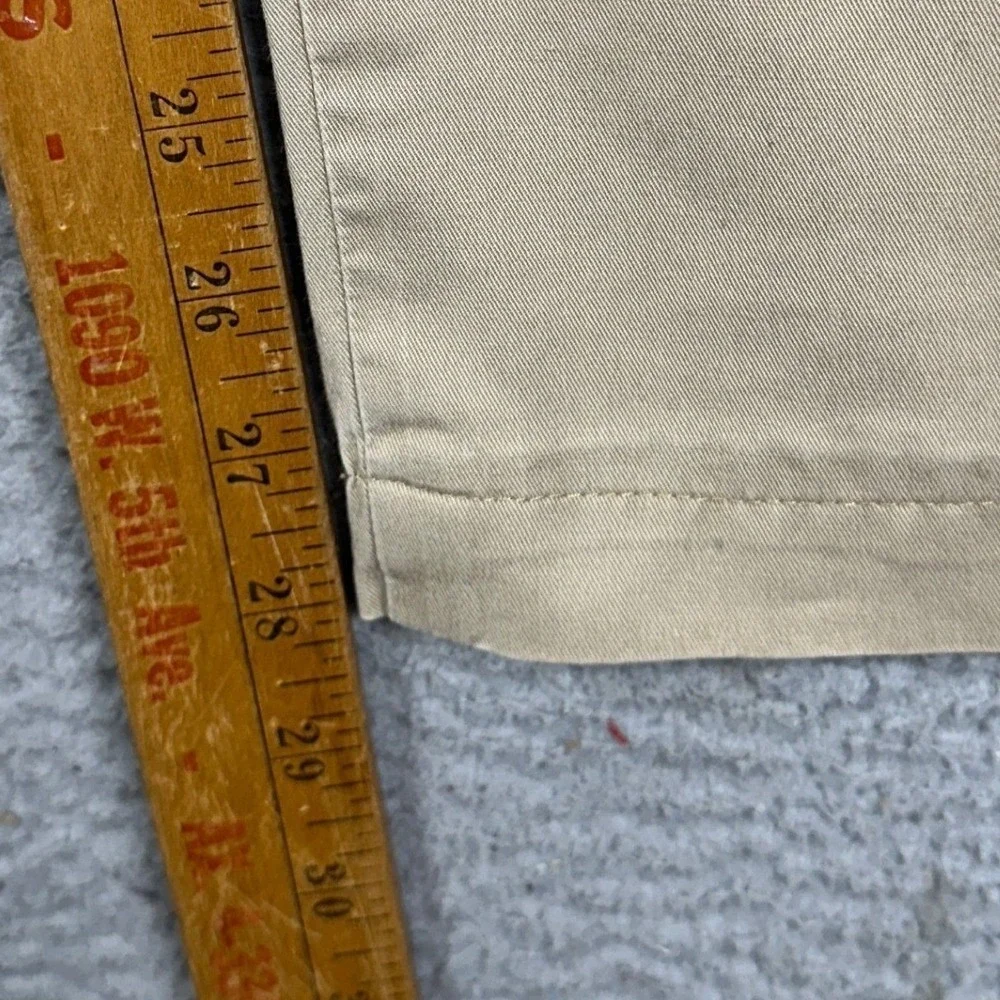 Polo Ralph Lauren Pants Mens 36X28 Tan Khaki Chino Stretch Straight Fit Casual